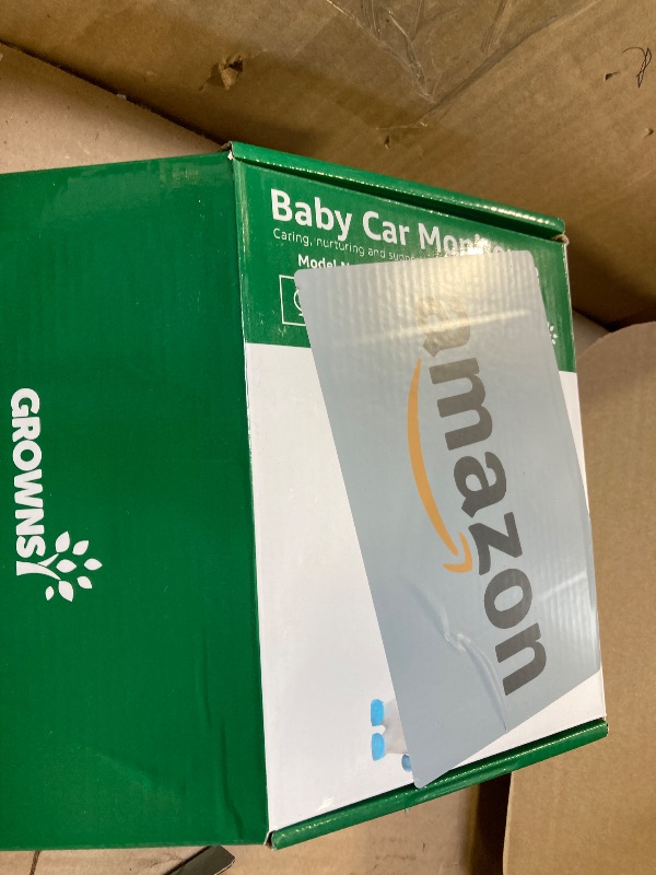 Photo 1 of GROWNSY Dual Car Camera Baby Monitor, 7" 1080P AHD Car Camera for 2kids, Backseat Mirror for Baby Rear Facing with Infrared Night Vision, Easily Observe Baby's Every Move