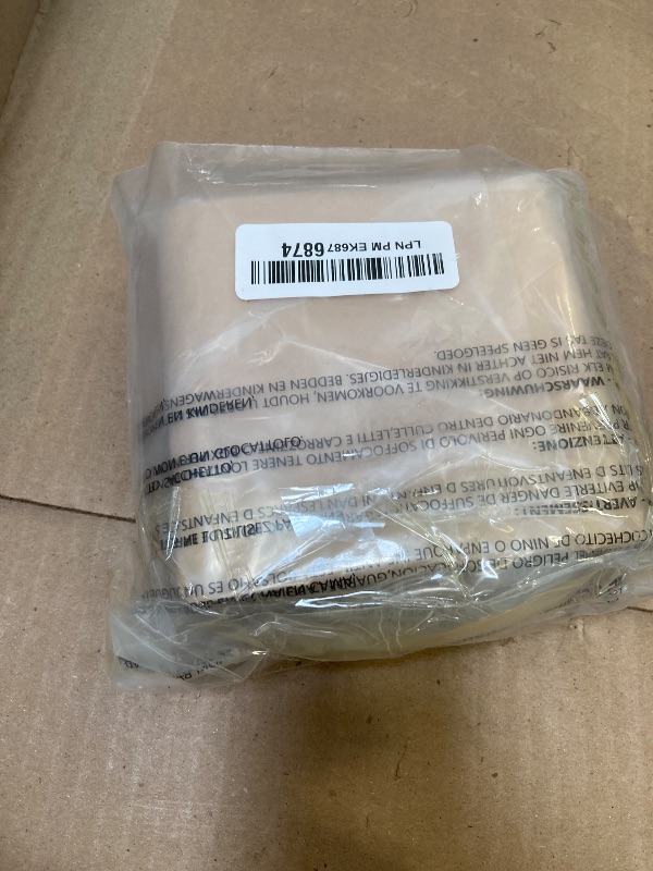 Photo 1 of uxcell 200Pcs Kraft Paper Sandwich Bags, 4.7 x 4.7 Inch Greaseproof Paper Cookie Bag Paper Snack Bags Lunch Bags for Home Bakery Shop Bread, Brown