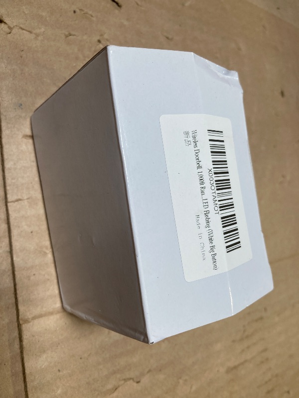Photo 1 of Wireless Doorbell, 1,000ft Range Loud Enough Doorbell Chime?5 Volume Levels and 52 Door Chimes With LED Flashing (White Big Button)