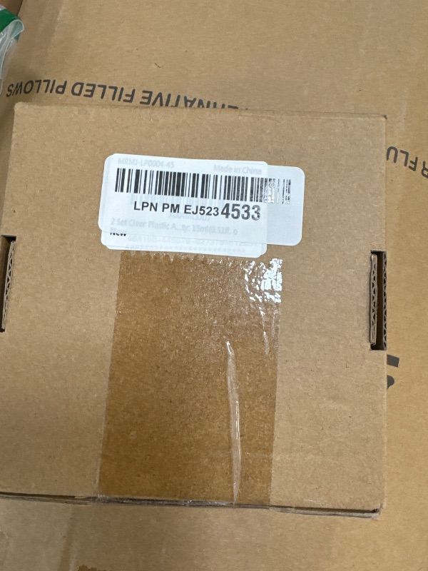 Photo 1 of 2 Set Clear Plastic Airless Pump Bottles, Plastic Pump Bottles with 2Pcs Alumite Cover and Funnel Hopper for Liquid Foundation Lotion Essential Oil Shampoo, 2.95x11.4cm, Capacity: 15ml(0.51fl. oz)