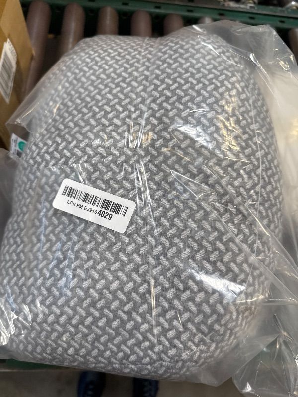 Photo 1 of Momcozy Plus W Shaped Pregnancy Pillow for Sleeping, Adjustable Maternity Pillow for Side Sleepers, Portable Wedge Belly Support, Compact Design for Back Belly and HIPS, Grey and White