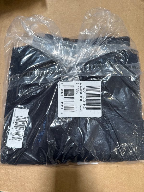Photo 1 of A.n.a Womens 9" Mid Rise Chino Short, 6, Black
