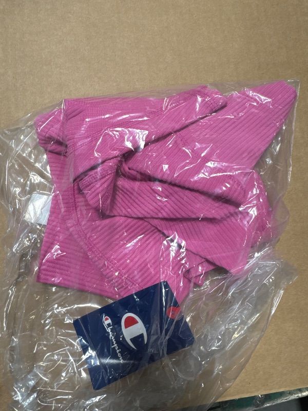 Photo 1 of Champion Womens Rib Bike Short, Large, Pink

