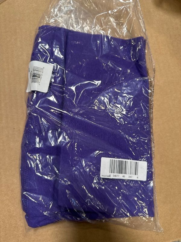 Photo 1 of Hanes Comfortblend Perfect-T V-Neck T-Shirt, Cotton Short Sleeve Tee for Women, 1 or 2 Pack, Purple-1 Pack, Large