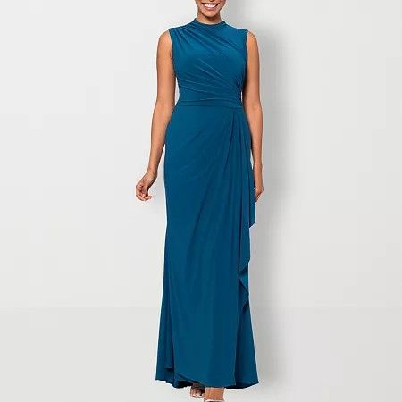 Photo 1 of DJ Jaz Womens Sleeveless Evening Gown, 12, Blue
