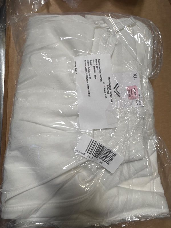 Photo 1 of Xersion Womens Scuba Mid Rise Wide Leg Pull-on Pants, X-large, White
