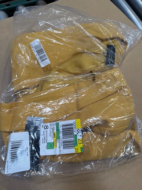Photo 1 of Black Label by Evan-Picone Linen Blend Womens Classic Fit Suit Jacket, 14, Yellow
