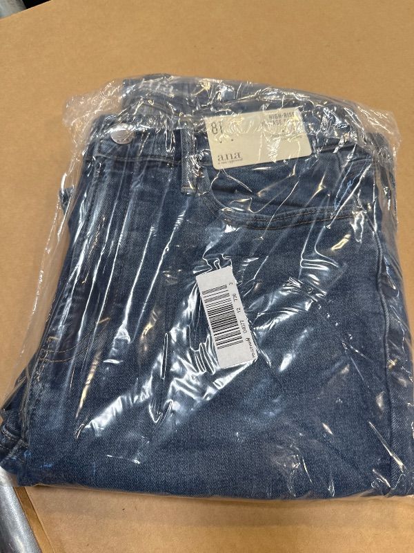 Photo 1 of A.n.a-Tall Womens High Rise Bootcut Jean, 8 Tall, Blue
