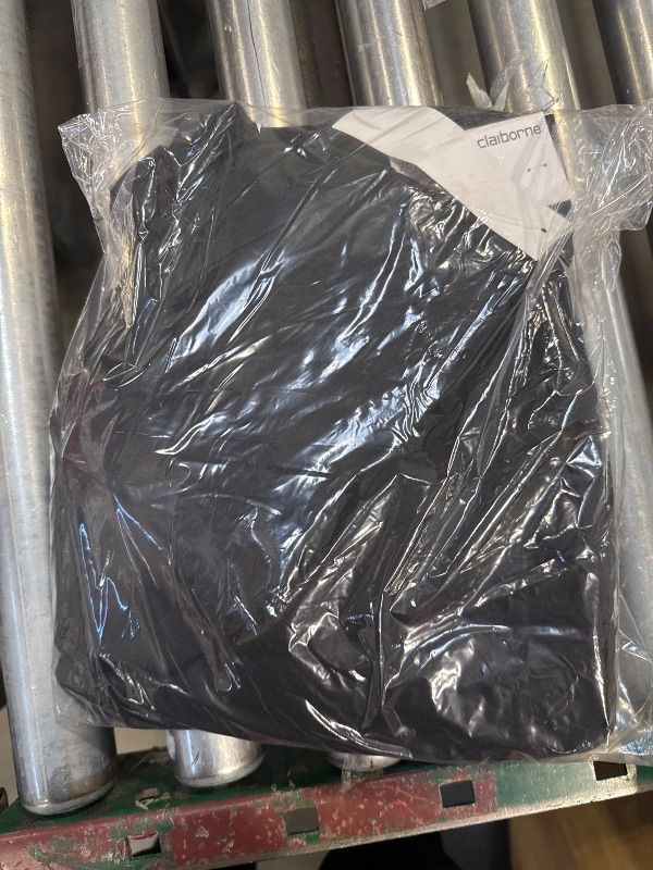 Photo 1 of Liz Claiborne-Plus Adaptive Audra Tailored Womens Straight Fit Straight Easy-on + Easy-off Trouser, 26w, Black

