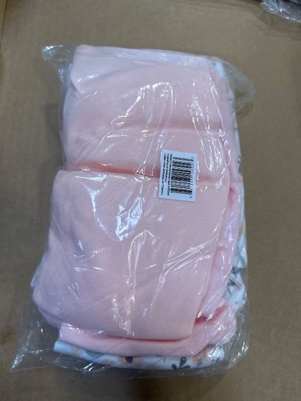Photo 1 of The Peanutshell 5 Pack Baby Girl Pants Set - 100% Cotton Toddler Pants for Girls, 18-24 Months Clothes for Toddlers and Babies - Flower Pink