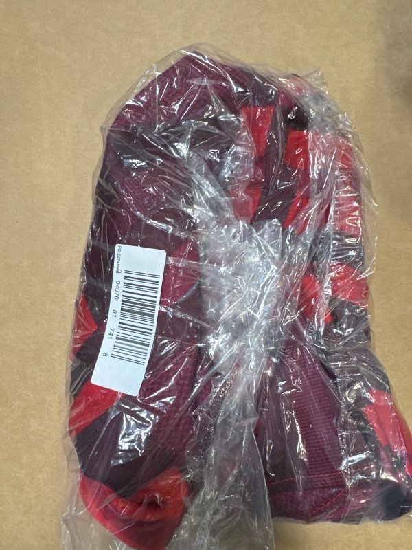 Photo 1 of Liz Claiborne Womens Crew Neck Long Sleeve Satin Tall Blouse, Xx-large Tall, Red
