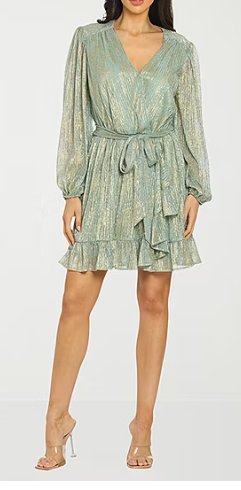 Photo 1 of Premier Amour Womens Long Sleeve Fit + Flare Dress size 16
