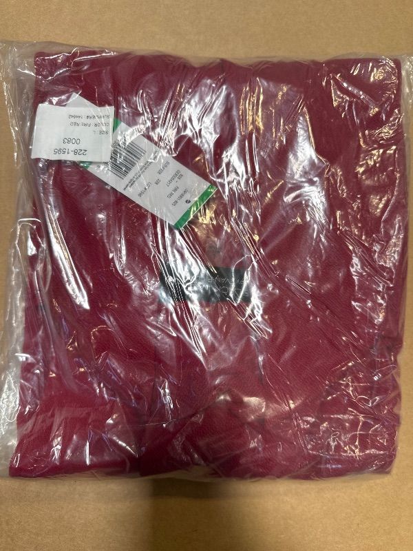 Photo 1 of Black Label by Evan-Picone Womens Long Sleeve Open Front Cardigan, Large, Red
