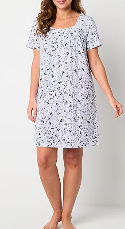 Photo 1 of Adonna Womens Short Sleeve Nightgown Large
