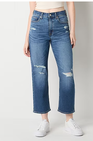 Photo 1 of Arizona Juniors Womens Highest Rise Straight Leg Jean size 22 
