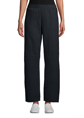 Photo 1 of Hanes Womens Comfort Waistband Straight High Rise Classic Fit Fleece Sweatpant med