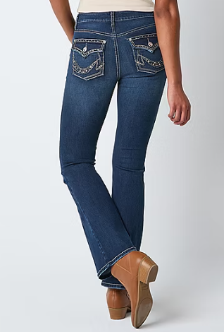 Photo 1 of Vanilla Star-Juniors Womens Mid Rise Bootcut Jean 26