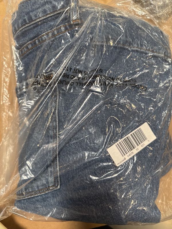 Photo 1 of A.n.a Womens High Rise Wide Leg Jean, 20 Long, Blue
