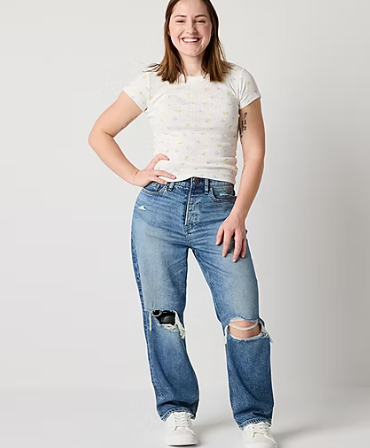 Photo 1 of Arizona Juniors Womens Highest Rise Straight Leg Easy-on + Easy-off Jean size 00