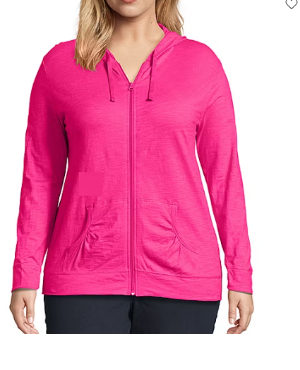 Photo 1 of JMS by Hanes Womens Long Sleeve Hoodie Plus 2x
