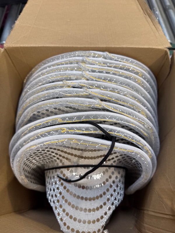 Photo 1 of Kigeli Cowboy Hat, 10 Pcs Lights LED Cowboy Hat for Western Role Play, One Size, Silver, Sequin (RH-Kigeli-956)