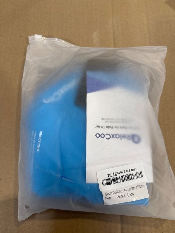 Photo 1 of RelaxCoo Shoulder Ice Pack Rotator Cuff Cold Therapy, Reusable Gel Ice Wrap for Shoulder Injuries & Pain Relief, Bursitis, Tendonitis, Swelling, Recovery for Man and Women