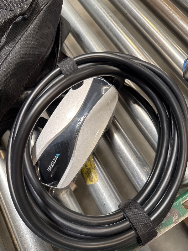 Photo 1 of Portable Level 1/2 EV Charger for Tesla, 16Amp NACS Car Charger with 110V-240V, 25FT Extension Cable, NEMA 6-20 Plug, NEMA 5-15 Adapter, Home Mobile Wall Connector EV Charging Station for Tesla Cars