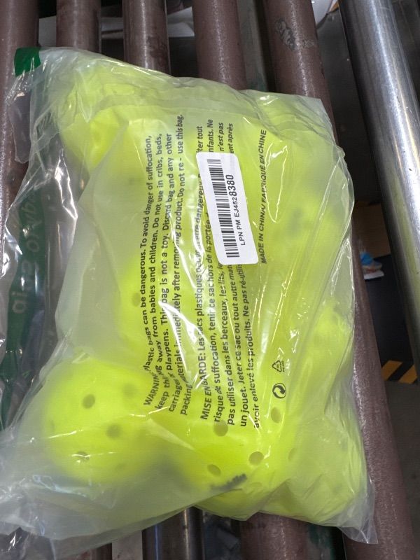 Photo 1 of Franklin Sports Outdoor - X-40 Pickleball Balls - USA (USAPA) Approved - 12 Pack Outside - Optic Yellow - US Open Ball
