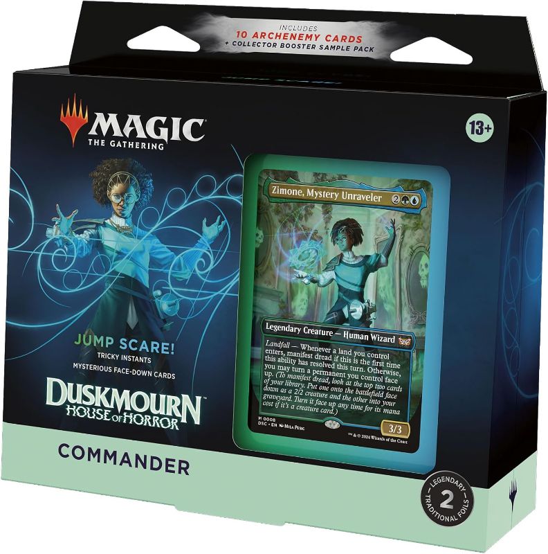 Photo 1 of Magic: The Gathering Duskmourn: House of Horror Commander Deck - Jump Scare!