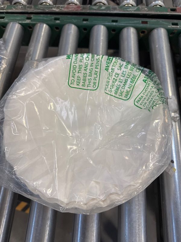 Photo 1 of Brodys Large Coffee Filters - Compatible with Bunn 12-cup Home and Commercial Machines - (550 Count), 9.75 inch x 4.25 inch TALL WALLED, Large, Premium All-Natural Paper, No Messy Ground Overflow