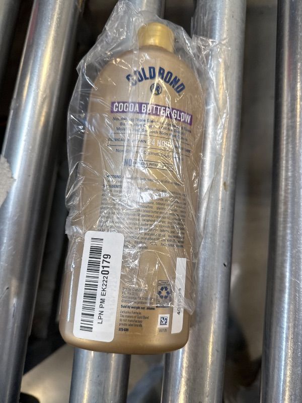 Photo 1 of Gold Bond Cocoa Butter Glow Daily Hydrating Lotion with Shea Butter, Cocoa Butter & Coconut Oil, Exfoliating Moisturizer for Dry Skin, 24 oz.