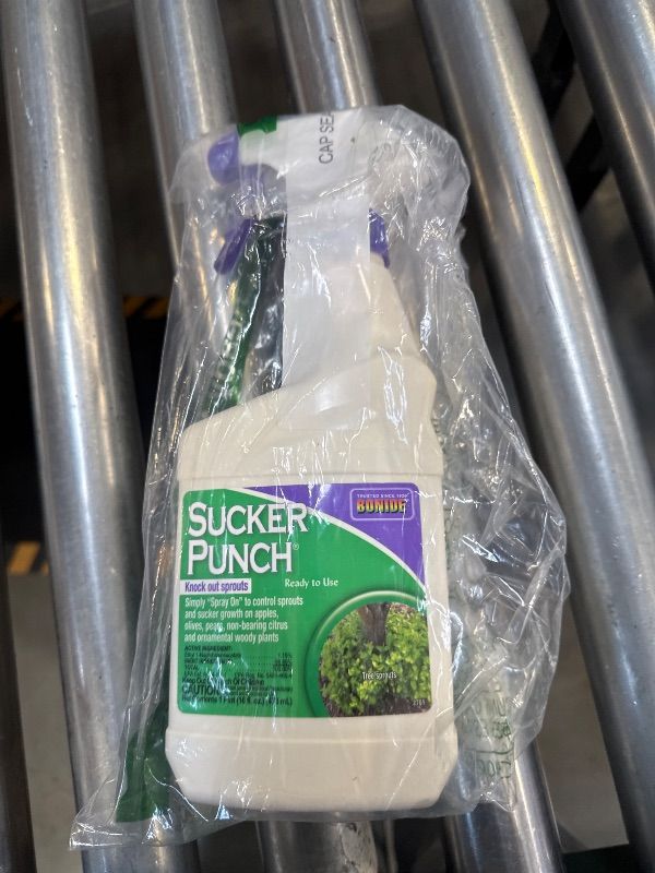 Photo 1 of Bonide Sucker Punch, 16 oz Ready-to-Use Spray, Control Unwanted Plant Sprouts, Plant Growth Regulator for Home Garden
