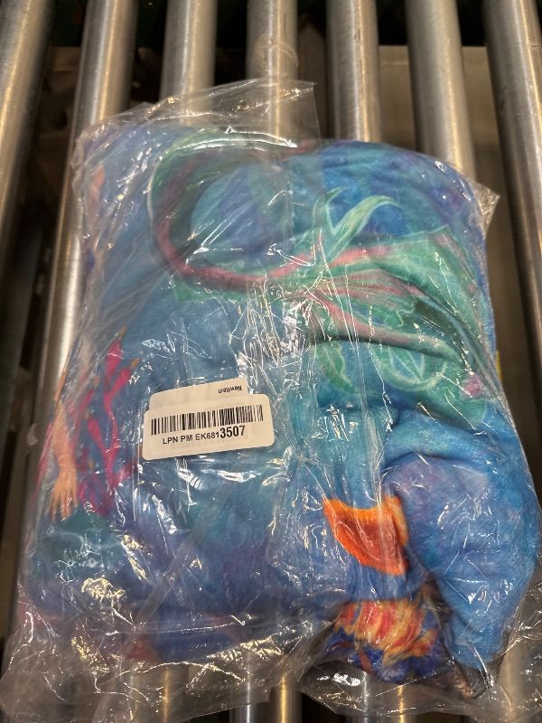 Photo 1 of Northwest Little Mermaid/Ariel Silk Touch Throw Blanket, 50" x 60", Dancing Mersisters