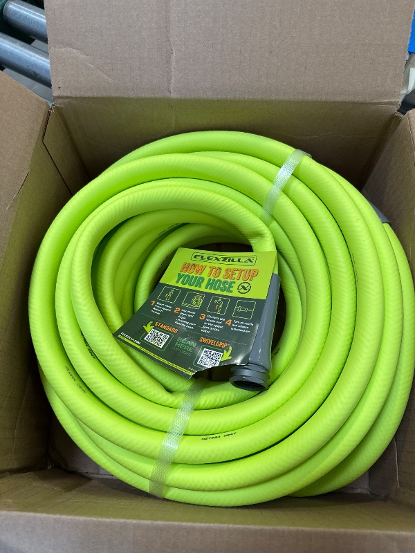 Photo 1 of Flexzilla® Garden Hose Flexible Hybrid Polymer 5/8 X 50
