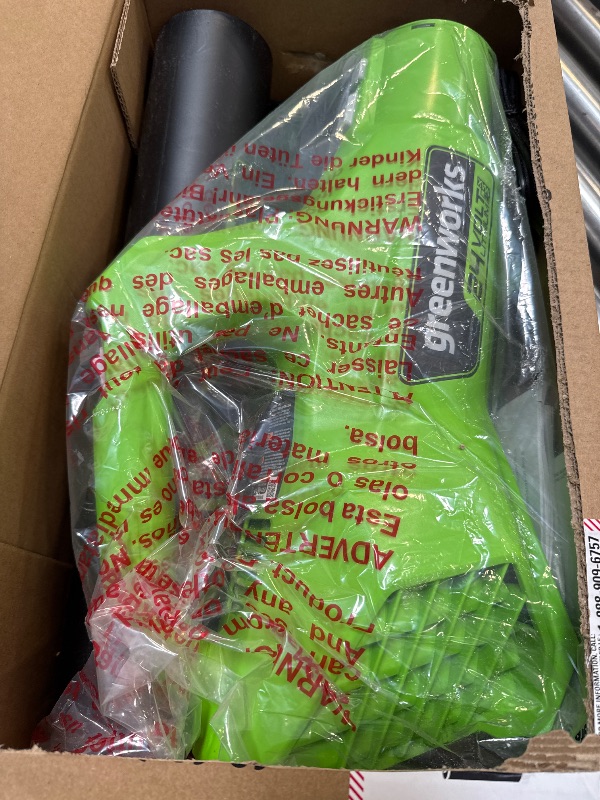 Photo 1 of Greenworks 24V Cordless Axial Blower