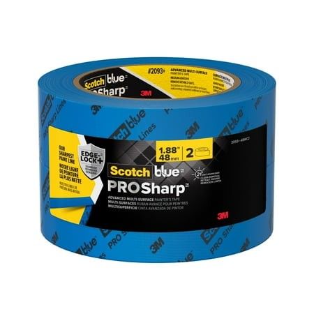 Photo 1 of ScotchBlue PROSharp Painter S Tape Blue 1.88 in X 60 Yd 2 Rolls
