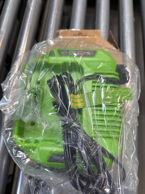 Photo 1 of Greenworks 60V 3 Amp Charger 1807702
