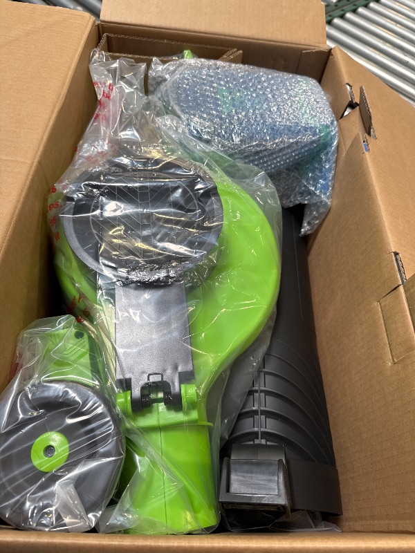 Photo 1 of Greenworks 60V 520 CFM at 240 Mph Blower-Vac with 4Ah Battery and 3A Charger 2429702
