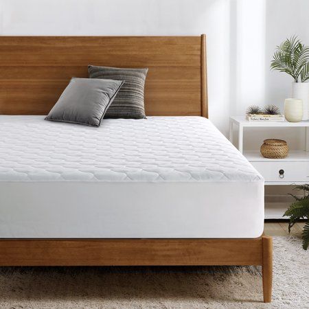 Photo 1 of Sertapedic 5-in-1 Ultimate Quilted Comfort & Protection Mattress Pad White Queen