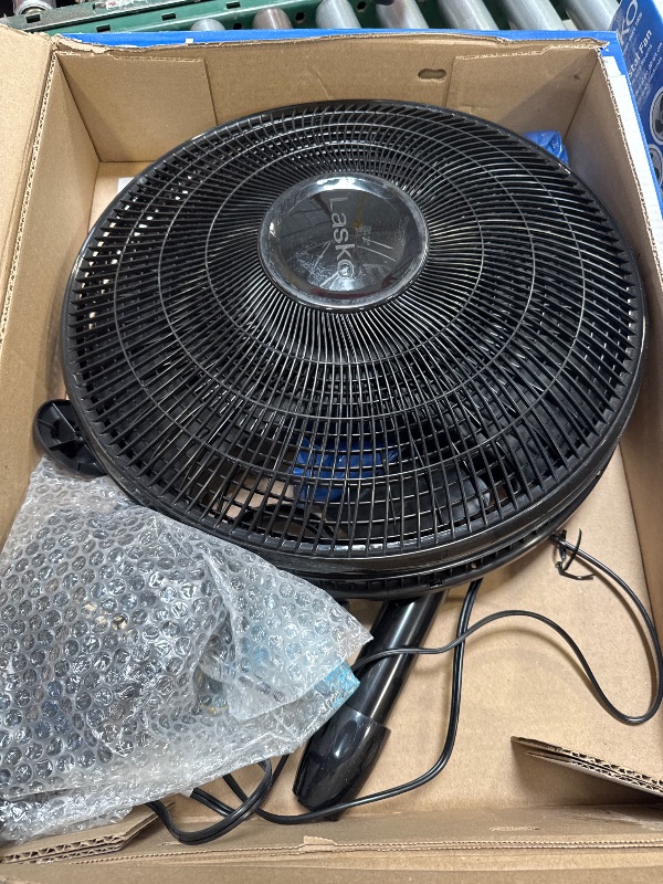 Photo 1 of Lasko 16" Wide Area Oscillation Pedestal Fan, Black