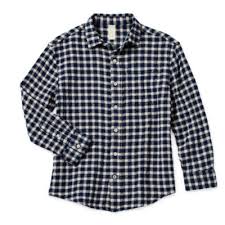 Photo 1 of Thereabouts tle & Big Boys Long Sleeve Cuffed Sleeve Regular Fit Button-Down Shirt size m