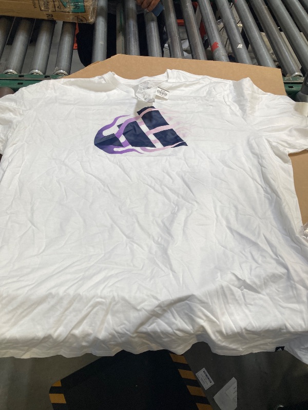 Photo 1 of adidas Mens Crew Neck Short Sleeve Regular Fit Graphic T-Shirt size 4XLT