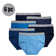 Photo 1 of Stafford Low-Rise Briefs for Men 6-pack 100% Cotton, Men's Underwear, Male Breathable Panties Bulk, Comfortable Underpants size m 