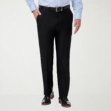 Photo 1 of Haggar Premium Comfort Mens Straight Classic Fit Flat Front Pant size 36x32