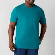 Photo 1 of St. John's Bay Super Soft Mens V Neck Short Sleeve Quick Dry Big and Tall T-Shirt size XLT 