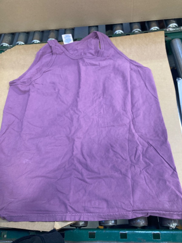 Photo 1 of Unisex Heavyweight RS Tank - Violet size large 