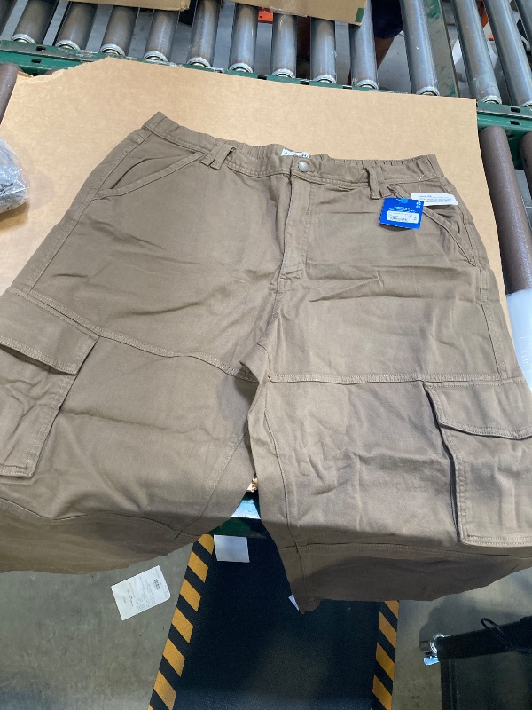 Photo 1 of Arizona Womens Mid Rise Stretch Fabric Straight Cargo Pant-Juniors, 18, Green