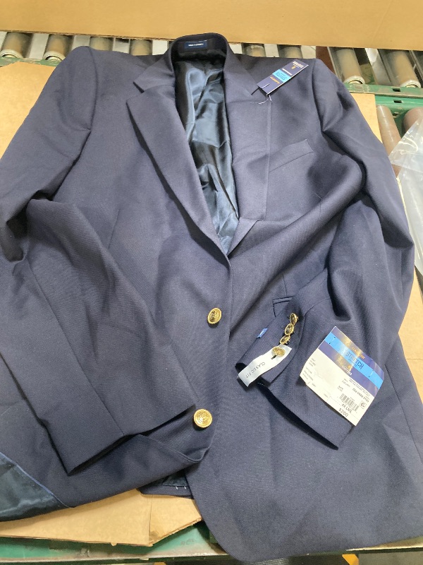 Photo 1 of Stafford Mens Classic Fit Sport Coat, 44 Long, Blue