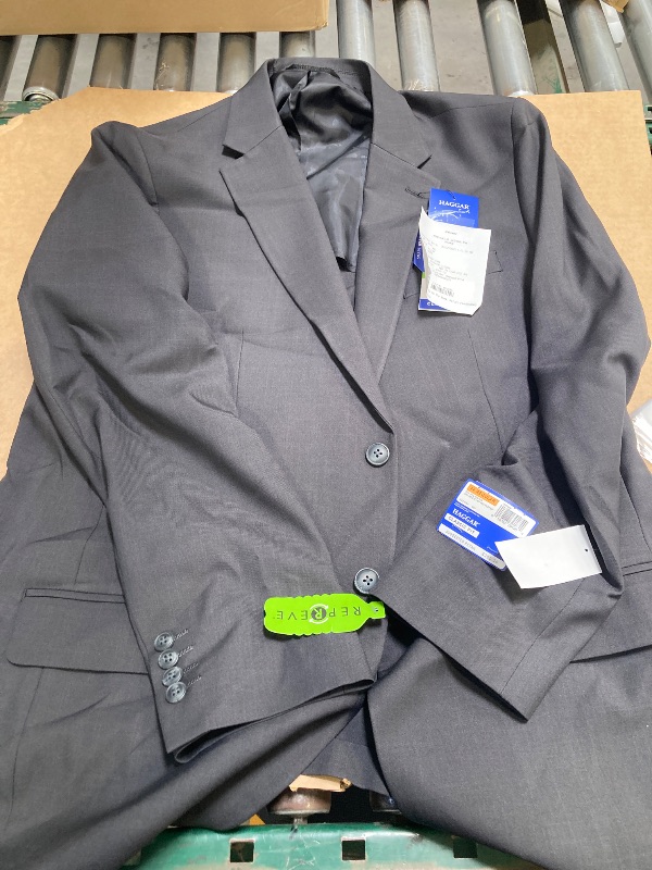 Photo 1 of Haggar Men's Suit Jacket, Charcoal, 44