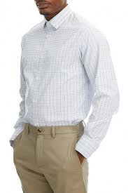 Photo 1 of Men's Performance Long Sleeve Classic Fit Button Down Dress Shirt size 20 / 35-36